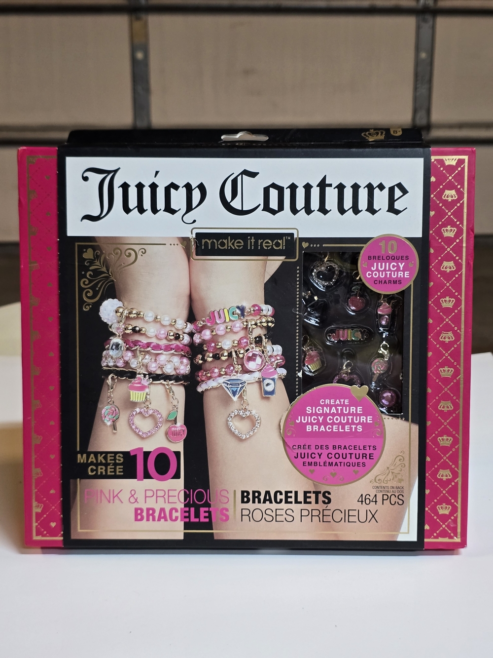 New In Box - Juicy Couture Pink & Precious Bracelet Kit